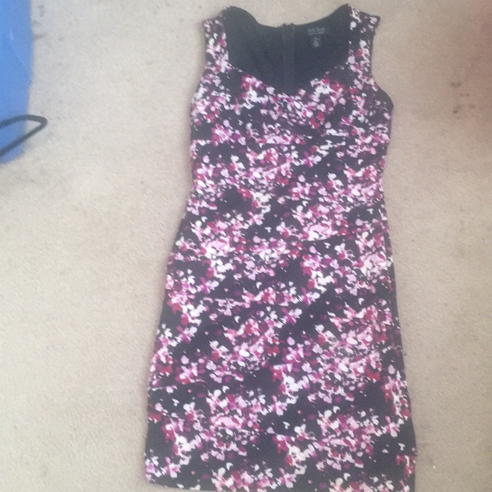 A gorgeous floral print dress
